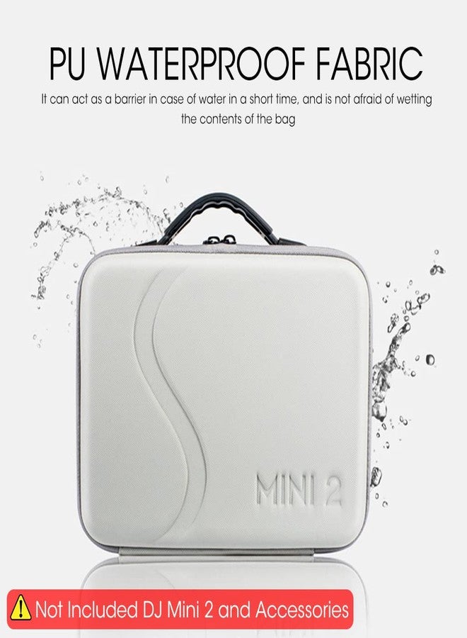 ZORBES® Carrying Case for DJI Mini 2/ Mini4K, Portable Compact Storage Bag Hard Case with Strap Storage Travel Case Compatible with DJI MINI 4K/Mini 2 /Mini 2 SE Fly More Combo Accessories, Case Only - Image 4